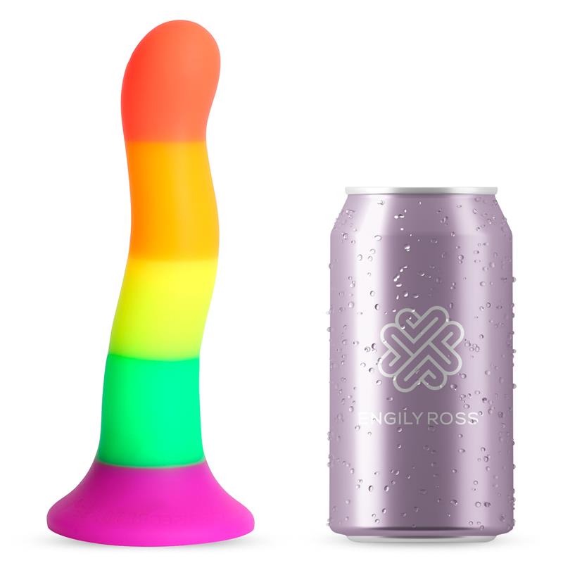 Dildo Rainbow Color LGBT 18 cm