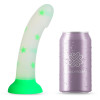 Glow-in-the-Dark Dildo Confetti Star 17 cm