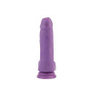 Dual Density Dildo Purple 6.7