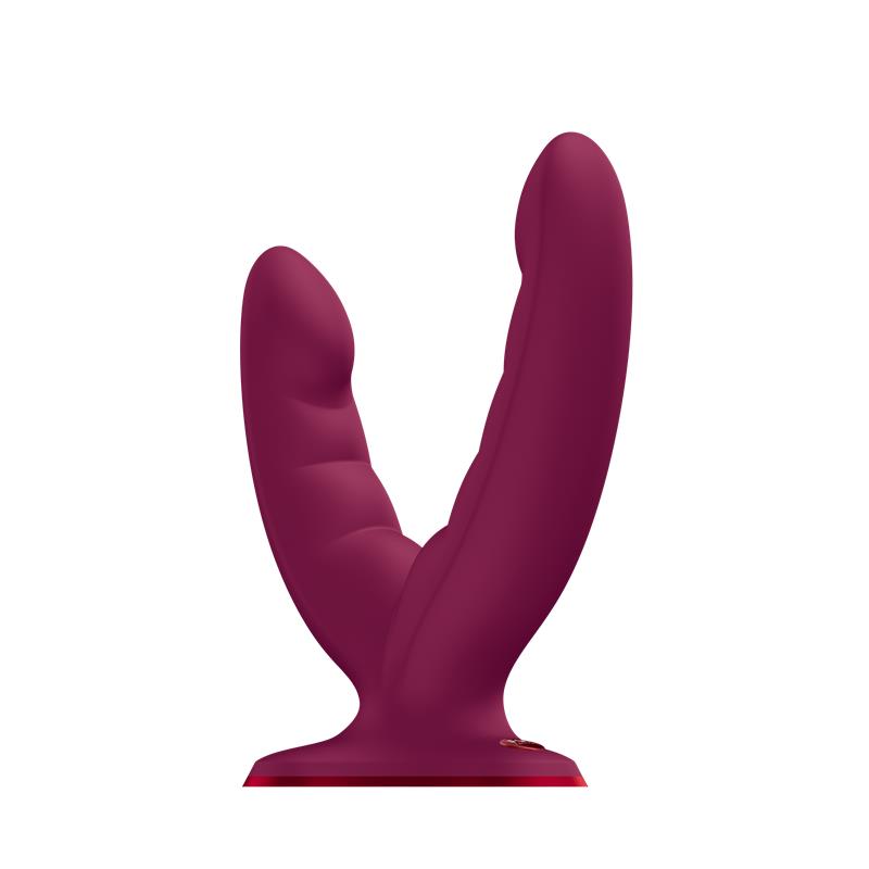 Ryde Grinding Dildo Wine Red