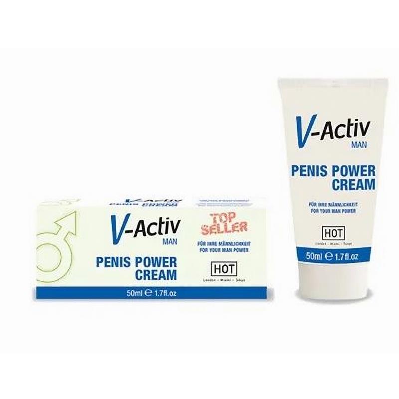 Hot V-Activ Penis Power Cream for Men 50 ml