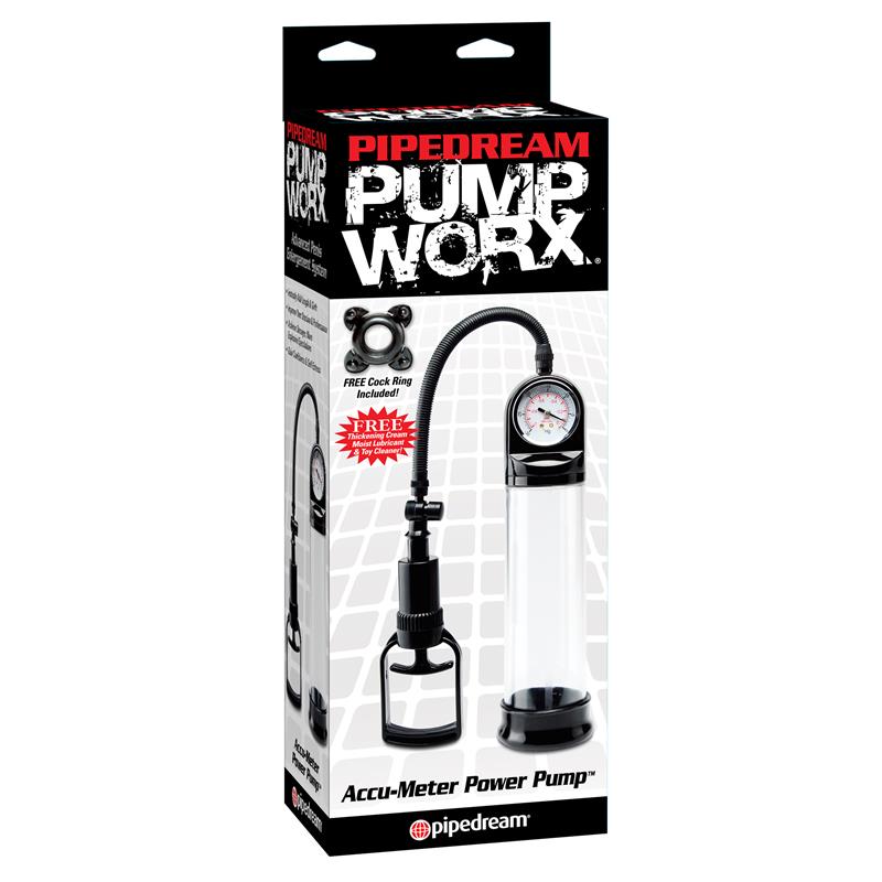 Pump Worx Accu-Meter Power Pump Black