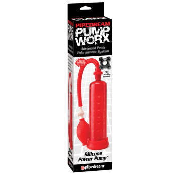 Pump Worx Silicone Power Pump Red