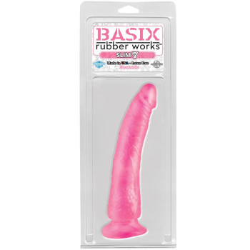 Dildo Slim 17,78 cm Pink