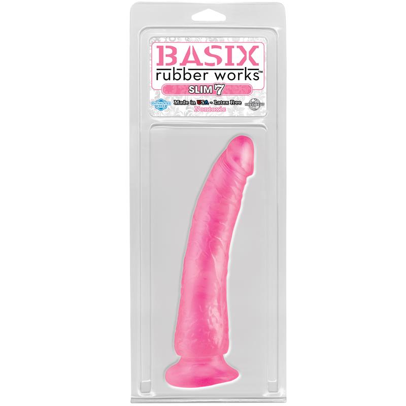Dildo Slim 17,78 cm Pink