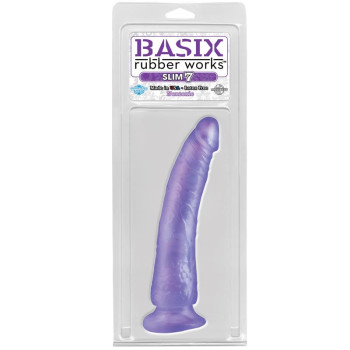 Dildo Slim 17,78 cm Purple