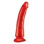 Dildo Slim 17,78 cm Red