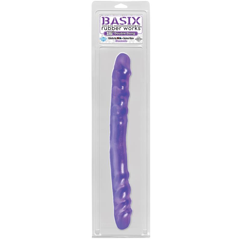 Double Dildo 40,6 cm Purple