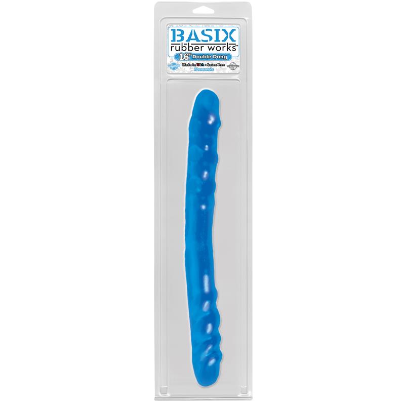 Double Dildo 40,6 cm Blue