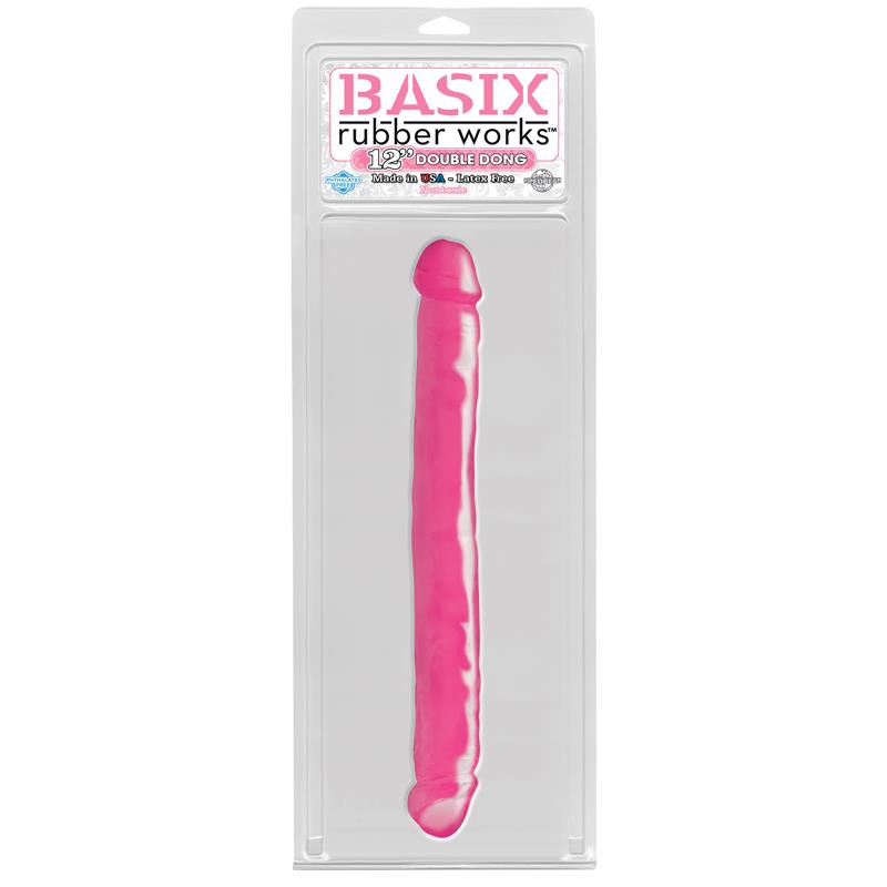 Double Dong 30.50 cm Colour Pink