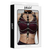 Hilda Vegan Leather Chest Harness with Chain One size