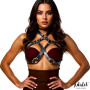 Wendy Vegan Leather Chest Harness One size