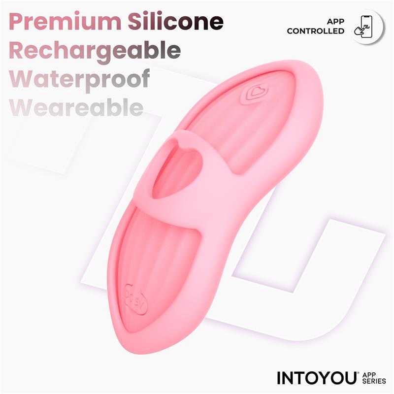 Laia Heated Finger Vibrator and App Pink