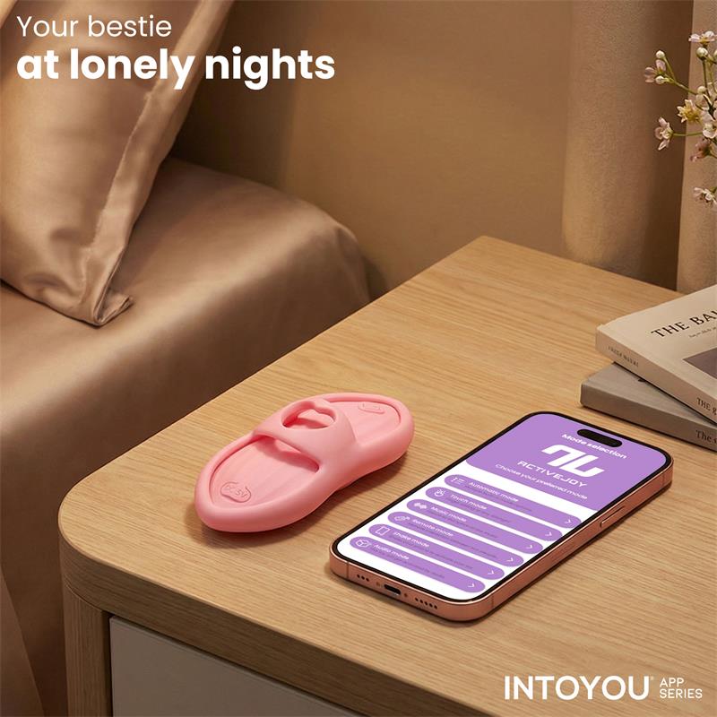 Laia Heated Finger Vibrator and App Pink