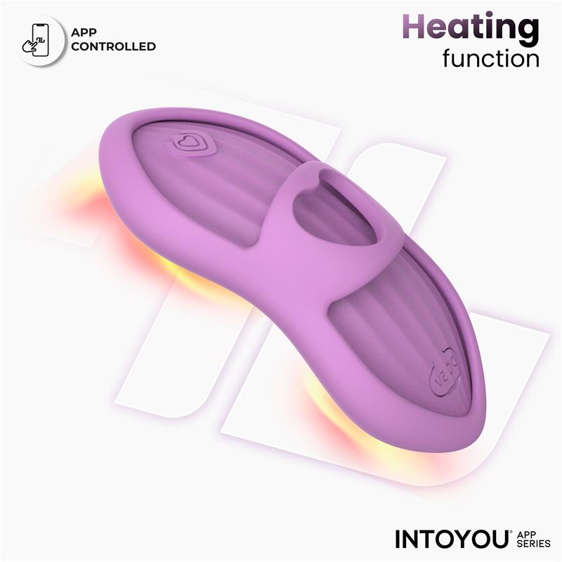 Laia Heated Finger Vibrator with App Lavender