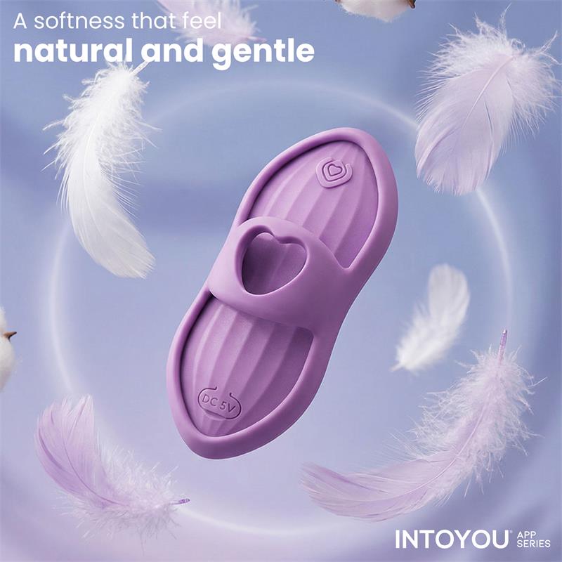 Laia Heated Finger Vibrator with App Lavender