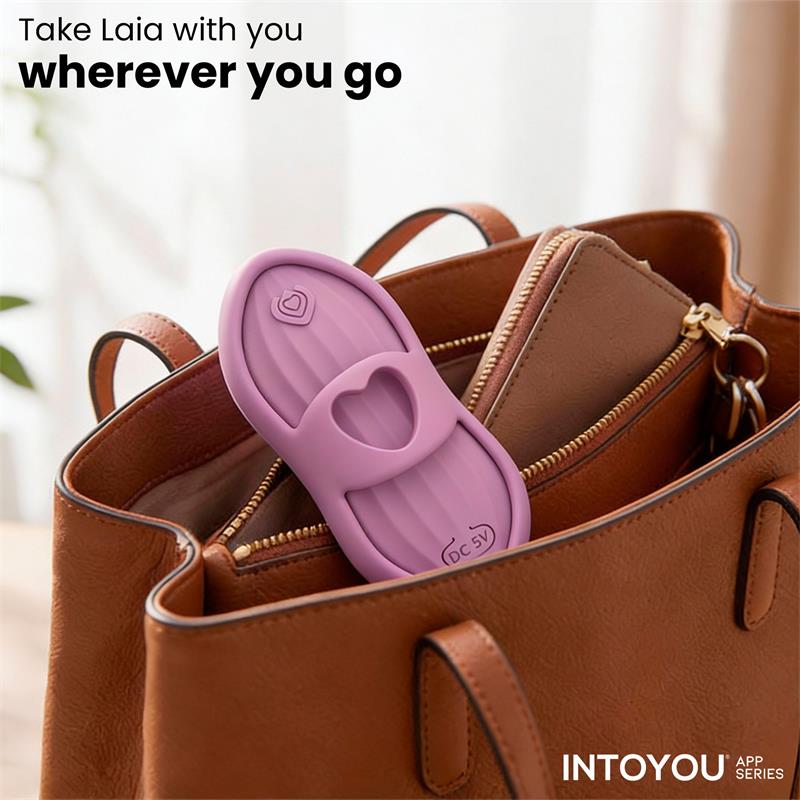 Laia Heated Finger Vibrator with App Lavender