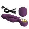 Liam G-Spot Vibrator Silicone with App Purple