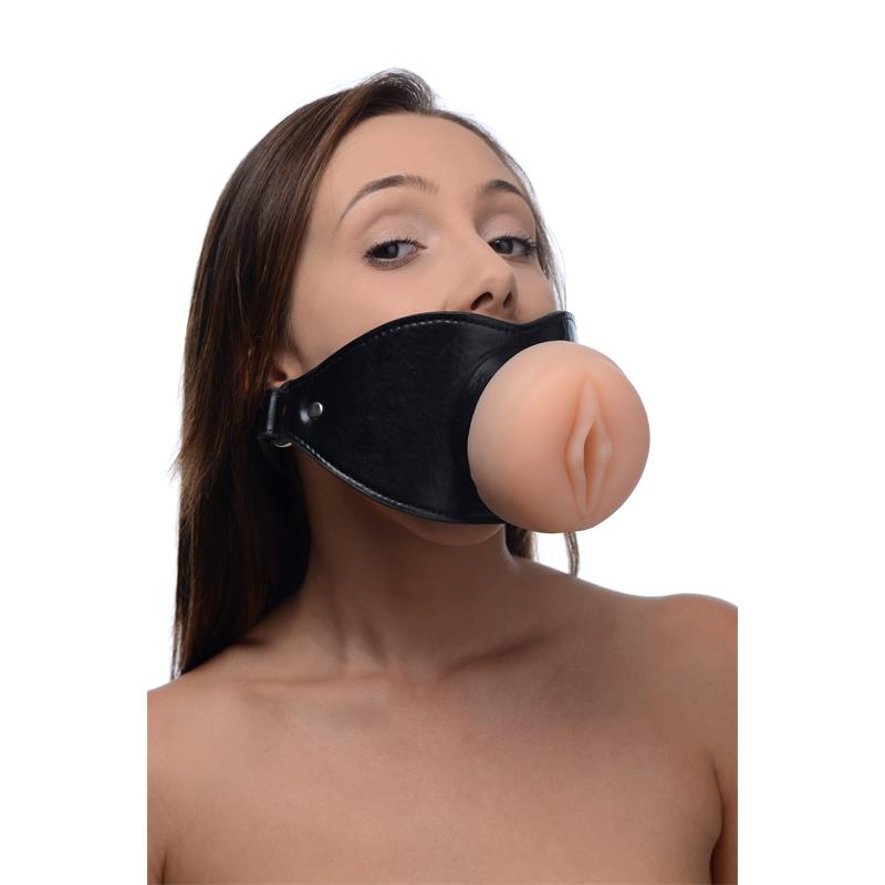 Pussy Face Oral Sex Mouth Gag