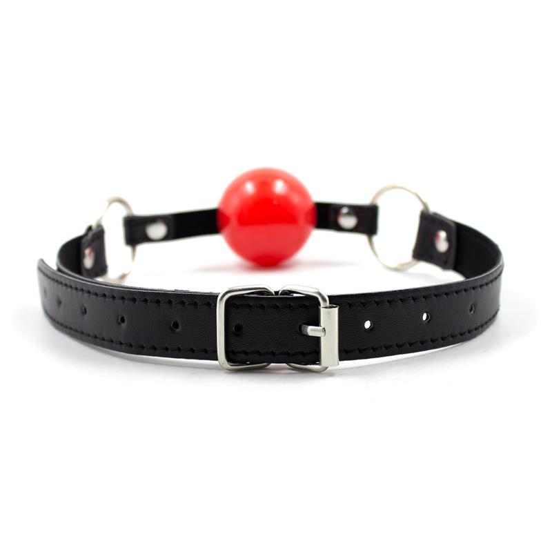 Ball Gag Black/Red