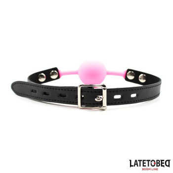 Silicone Ball Gag  Pink