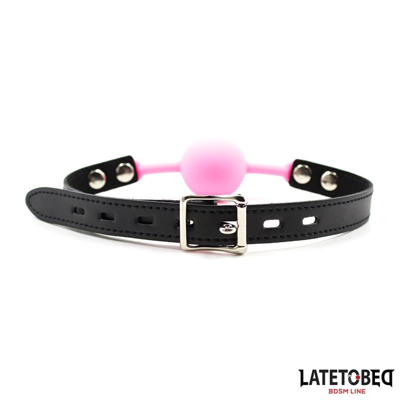 Silicone Ball Gag  Pink