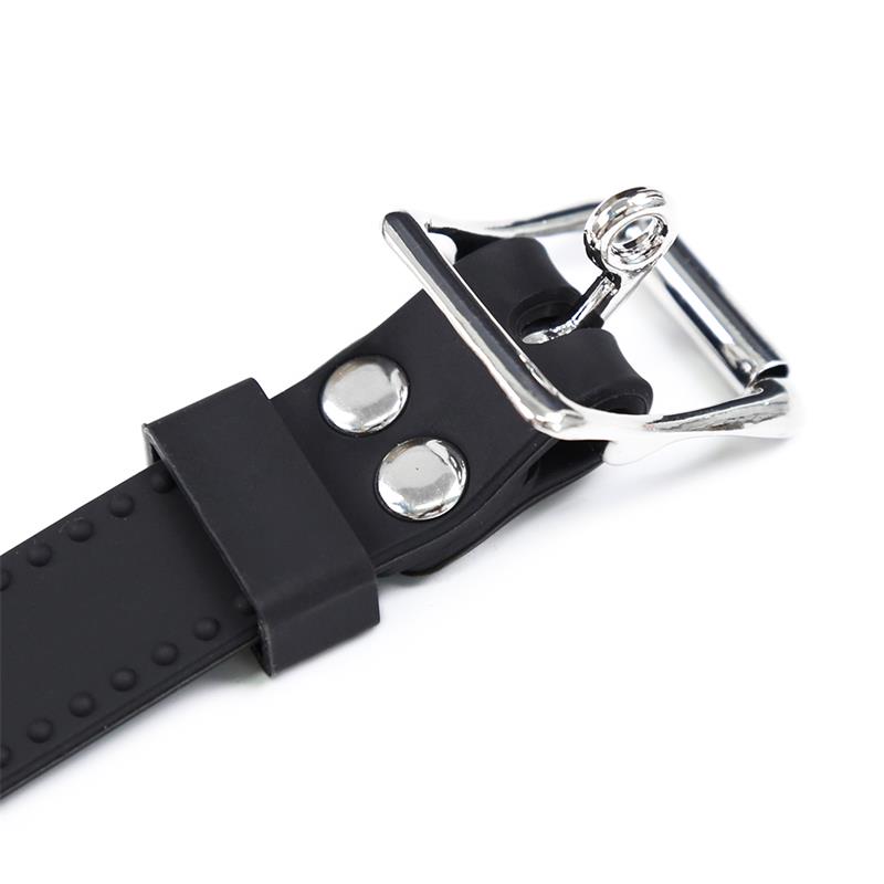 Silicone Dildo Gag Ball Adjustable 36-52 cm