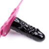 Dildo Gag Ball Adjustable 46-58 cm - Dildo: 10 cm