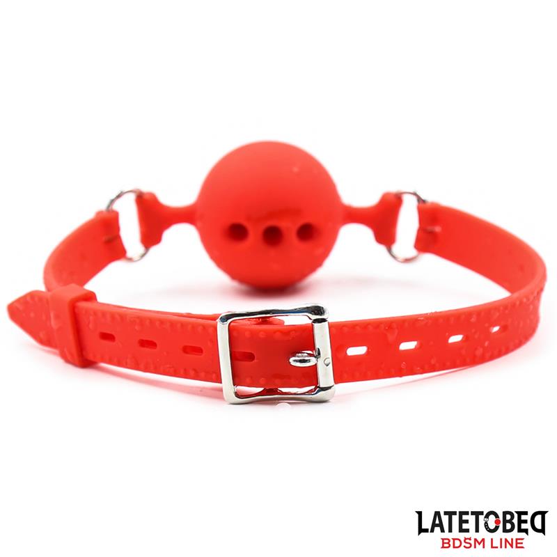 Breathable Silicone Ball Gag S - 4 cm