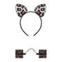 Tigerlla Handcuffs and Headband Set