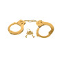 Metal Handcuffs Gold