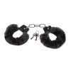 Furry Handcuffs Black