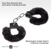 Furry Handcuffs Black