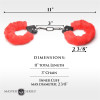 Furry Handcuffs Red
