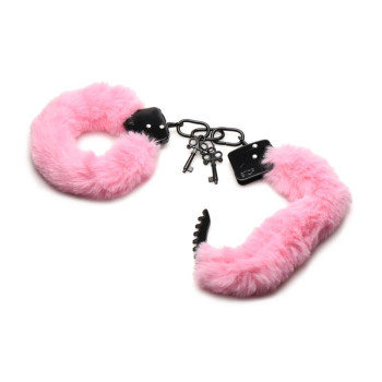 Furry Handcuffs Pink