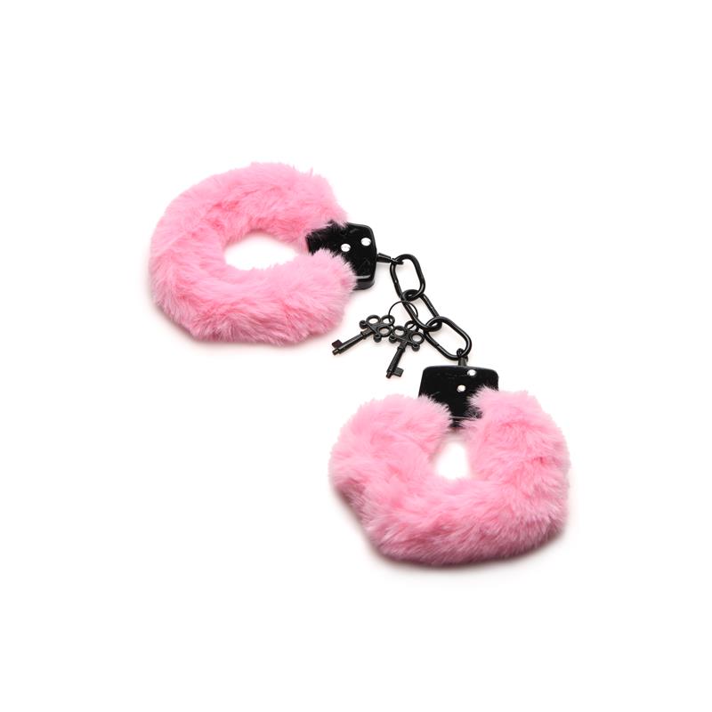 Furry Handcuffs Pink