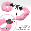 Furry Handcuffs Pink