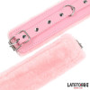 Premium Fur Lined Handcuffs Pink