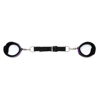 AnkleCuffs with Spreader Strap Adjustable Purple