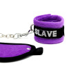 Handcuffs and Eyemask Purple