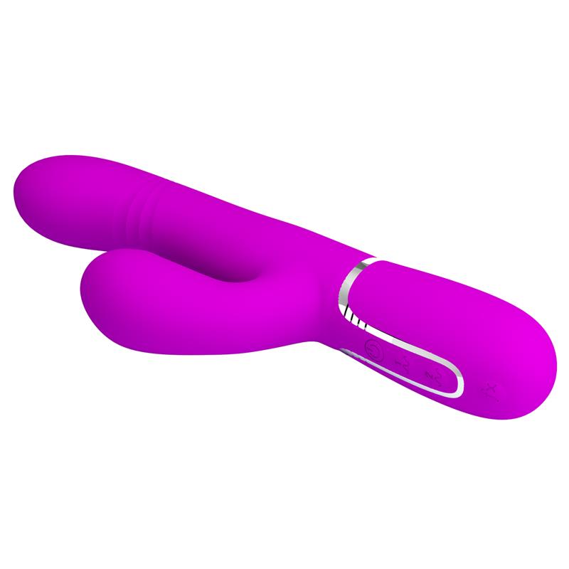 Mariana Vibrator 4 in 1 Silicone Fuchsia