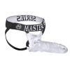 Grand Mamba XL Jockstrap with Hollow Transparent Dildo