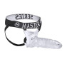 Grand Mamba XL Jockstrap with Hollow Transparent Dildo