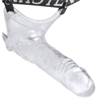 Grand Mamba XL Jockstrap with Hollow Transparent Dildo
