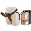 Bradden Universal Strap On with Vibrating Hollow Dildo 6.7