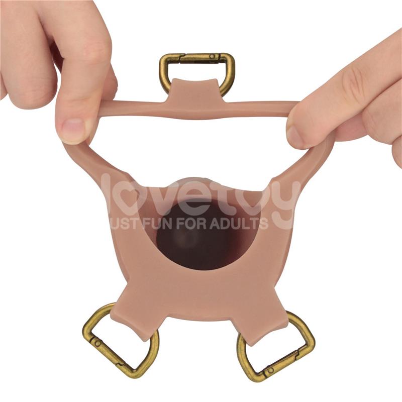 Ingen Adjustabe Strap On with Hollow Dildo 9 Enhanced Set XS/S/M