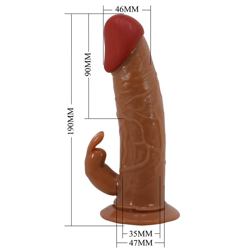 Hollow Strap-on Dildo with Vibration 7.4 Mavion