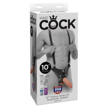 Suspender Strap-On with Hollow Dildo 10