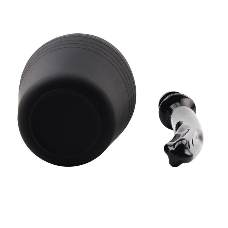 Anal Douche Booty Cleanse 25.5 cm Black