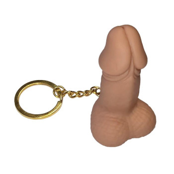 Penis-Shaped Whistle Keychain